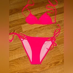 Vibrant Pink Bikini Set